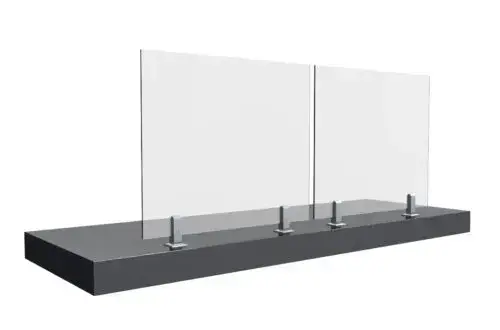 Frameless glass balustrade installation