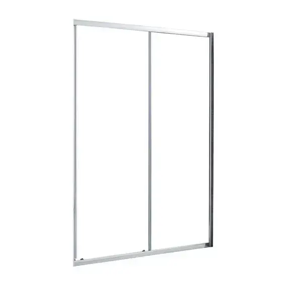 Sliding glass shower door system